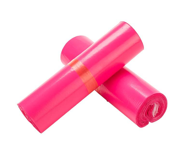 原州玫红色快递袋-02